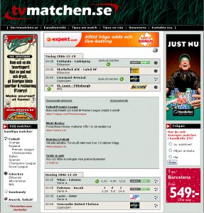 TVmatchen version 2